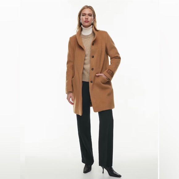 Wilfred The Cocoon Coat New - Wool Cashmere - Classic Camel - Picture 5 of 15